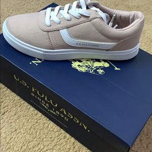 cute Pink Polo Assn. sneakers